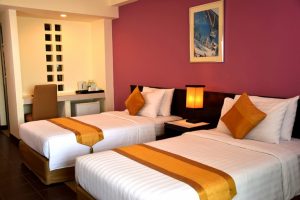 โรงแรม เดอะ คัลเลอร์ ลิฟวิ่ง : Accommodation